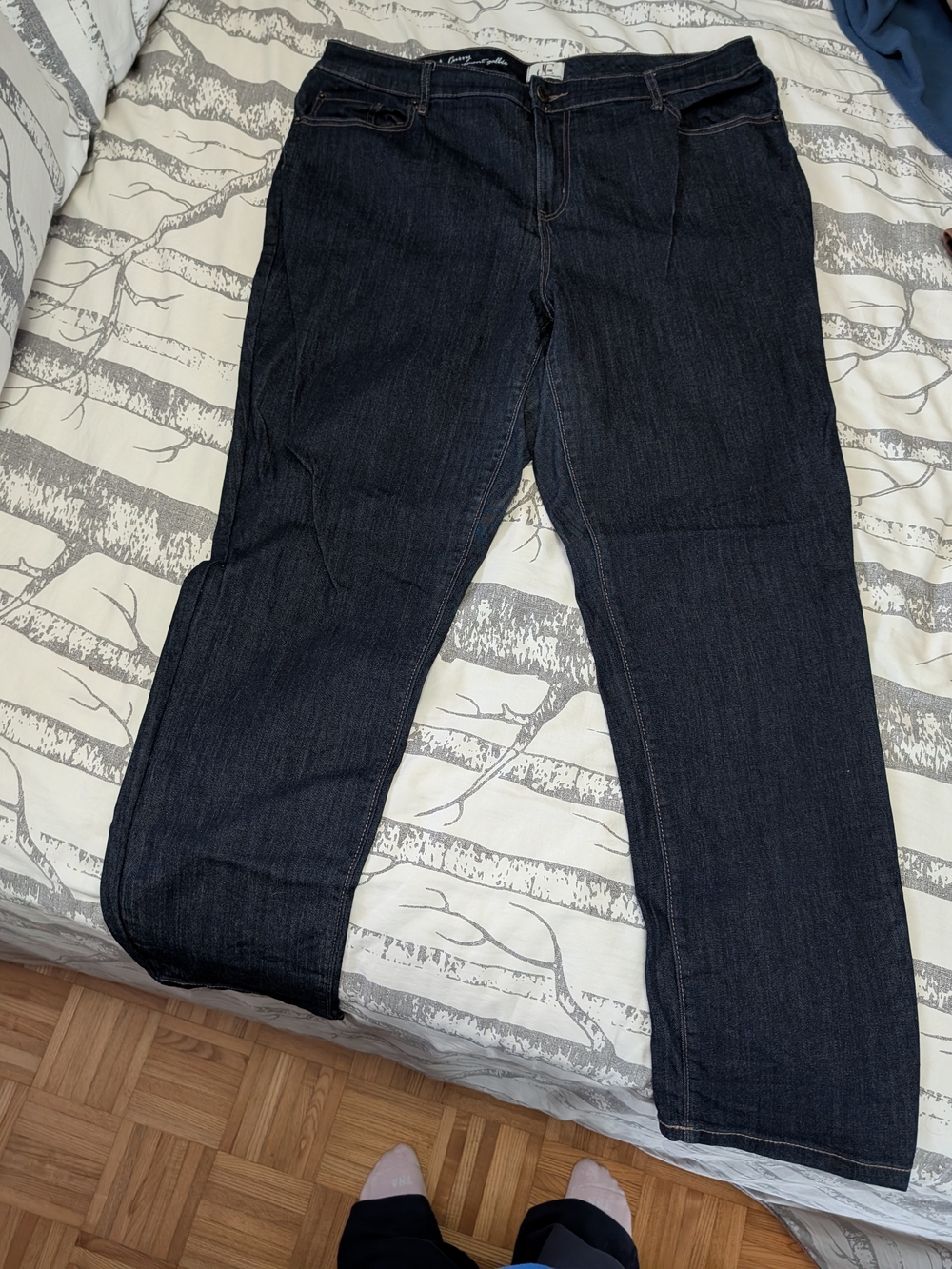 Penningtons Dark Indigo Straight-Leg Jeans